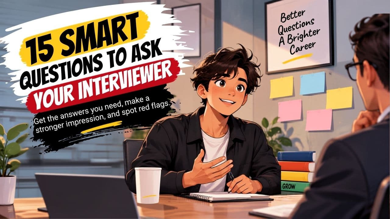 15 Smart Questions to Ask Your Interviewer