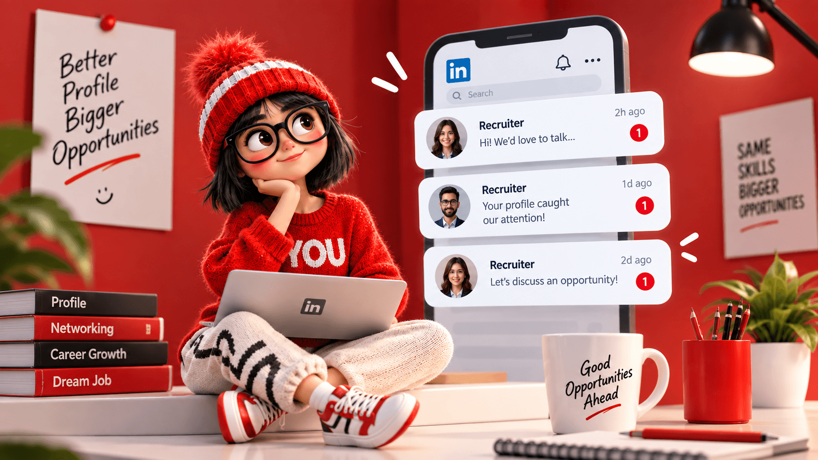Get Recruiters to Message You on LinkedIn