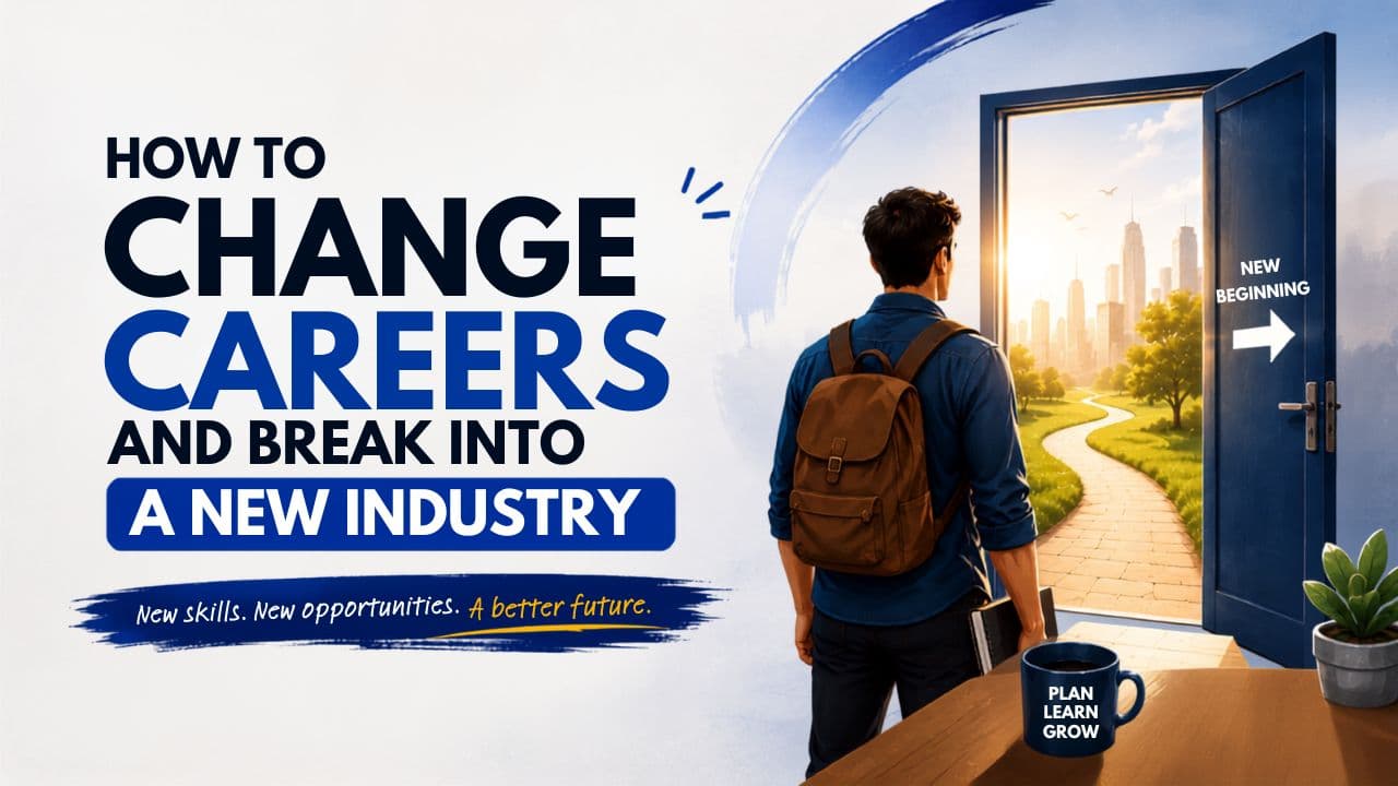 Cover image for How to Change Careers and Break Into a New Industry
