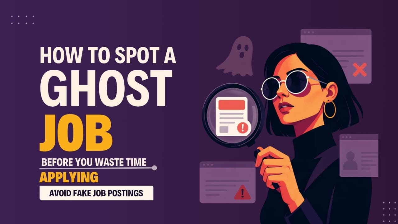 Cover image for How to Spot a Ghost Job Before You Waste Time Applying