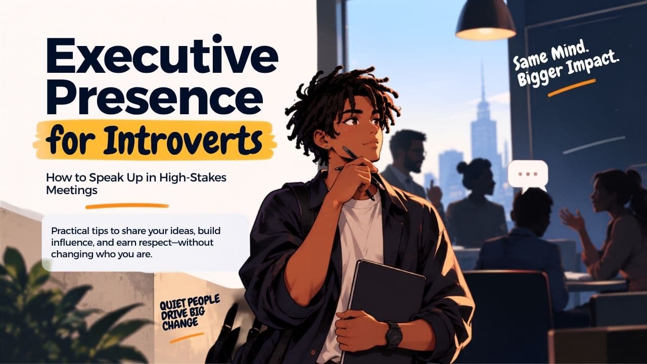 Speak Up in High-Stakes Meetings
