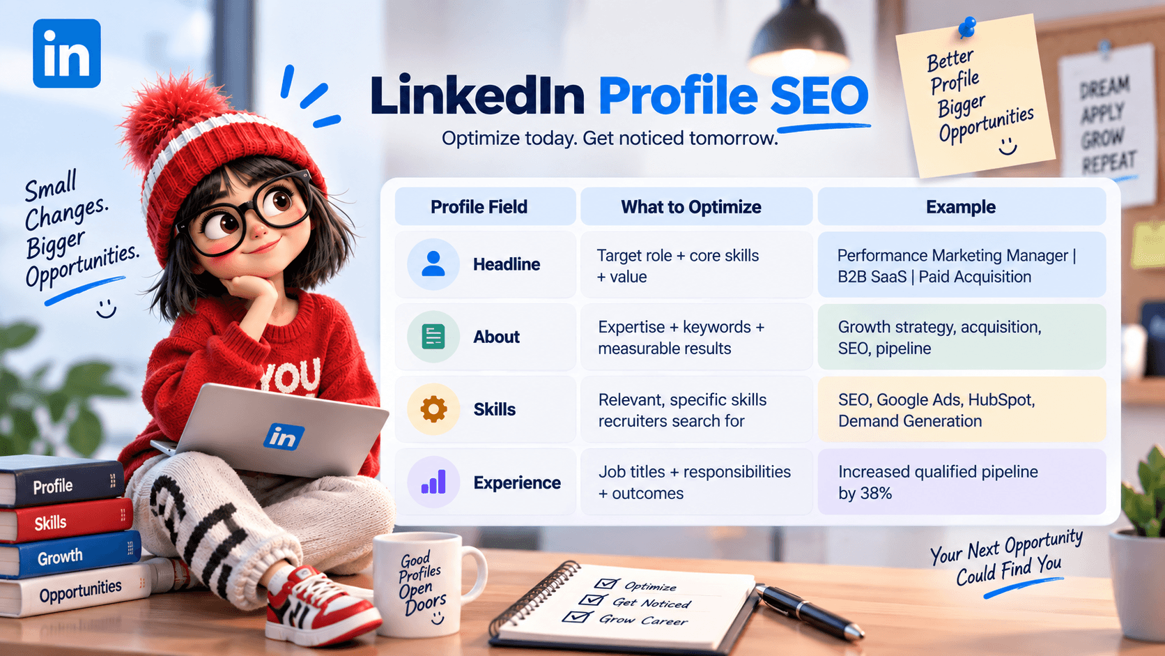 Learn how LinkedIn profile SEO can help you attract recruiters, improve profile visibility, and get more relevant job opportunities.